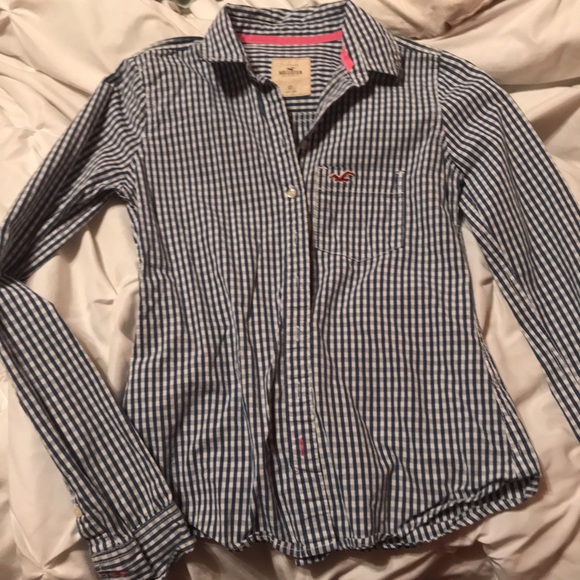 Hollister striped button up shirt - Picture 1 of 2